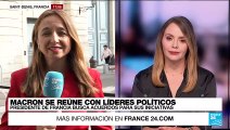 Informe desde Saint-Denis: Emmanuel Macron se reúne con líderes políticos opositores
