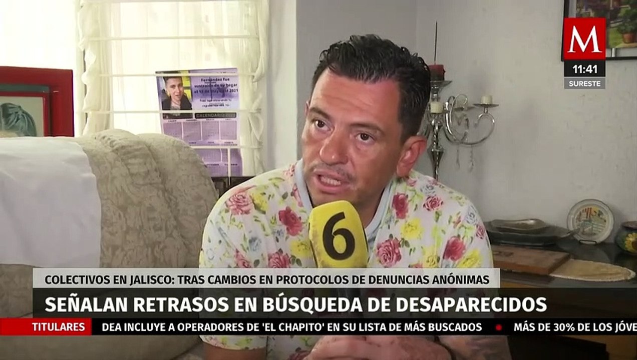 Colectivos en Jalisco señalan retrasos en búsqueda de desaparecidos