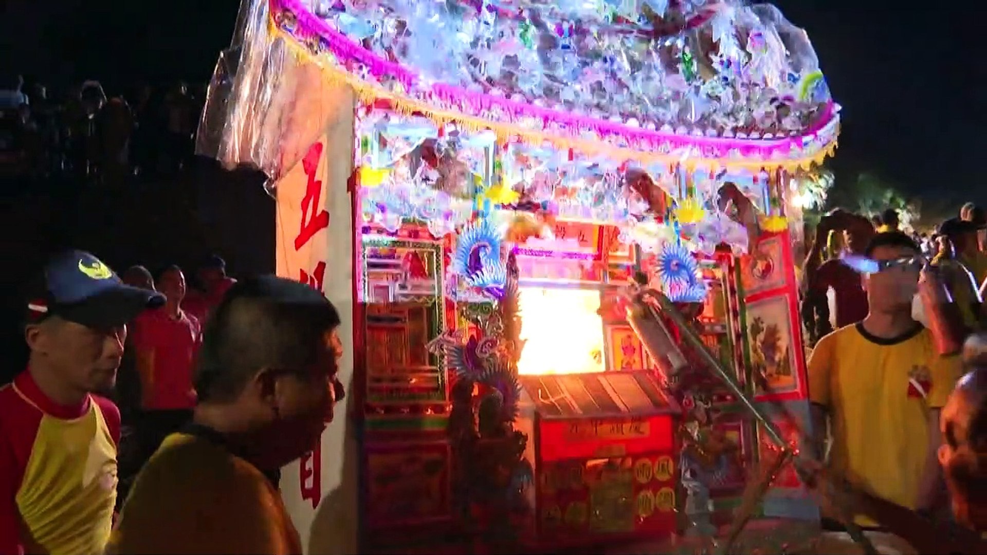 Watch: water lantern festival for the dead