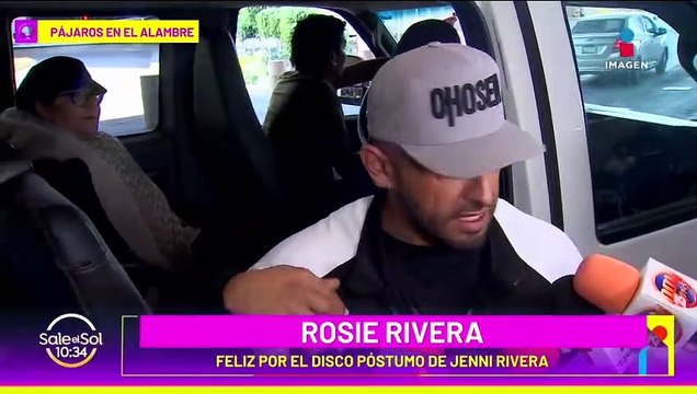 Rosie Rivera feliz por el disco póstumo de Jenni Rivera