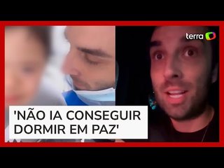 Dentista viraliza ao largar comemoração do próprio aniversário para socorrer criança em SP