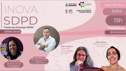 INOVA SDPD_ “Feirão do Emprego SDPD_