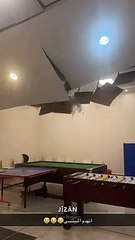 حادثة السقف المستعار بجامعة جازان تفتح تساؤلات