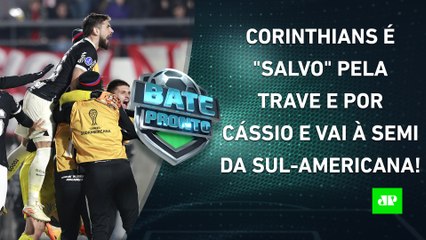 Corinthians AVANÇA na Sula mesmo após ATUAÇÃO TERRÍVEL; Festa de Gabigol tem PROTESTO! | BATE PRONTO