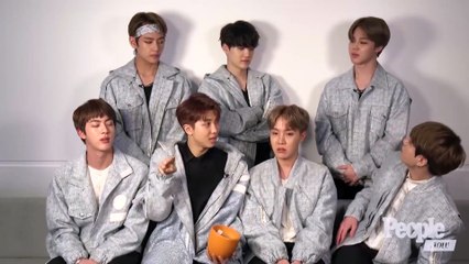 K-Pop Group BTS Dish On Who's Most Romantic Korea Vs. USA  More Confessions People NOW