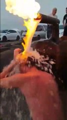 Une douche chaude... bien chaude