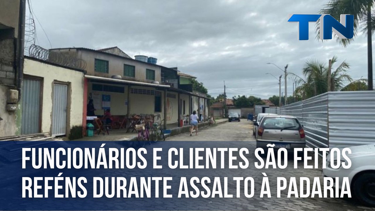 Criminosos assaltam padaria e fazem reféns na Grande Vitória