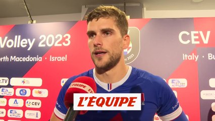 Clévenot : «On a eu des petits trous d'air» - Volley - Euro (H) - Bleus