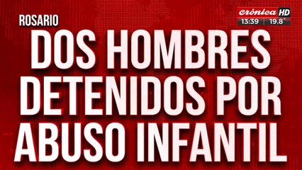 Detuvieron a dos hombres en un megaoperativo por abuso infantil