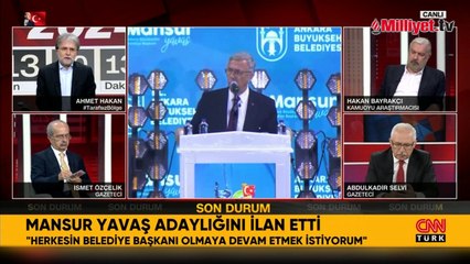 Mansur Yavaş adaylığını ilan etti! 'Herkesin belediye başkanı olarak devam etmek istiyorum'