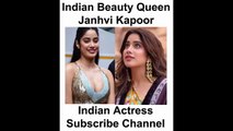Indian Beautiful Actress Janhvi Kapoor