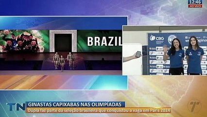 Ginastas capixabas garantem vaga para Olimpíadas de Paris
