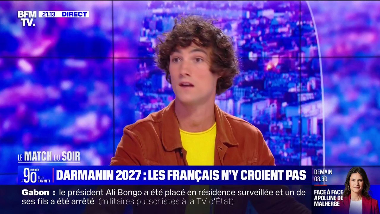 Pablo Pillaud-Vivien: "Cela va être compliqué pour des gens de gauche d'aller votre pour Gérald Darmanin contre l'extrême-droite"