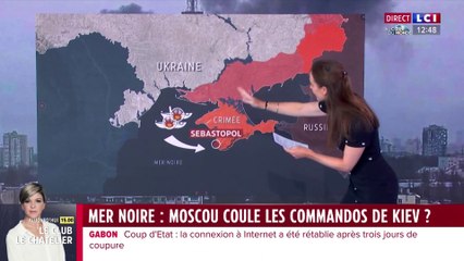 Mer noire : Moscou coule les commandos de Kiev - Laura Pouget sur LCI (30/08/2023)