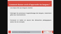 PRAF LV développer le plaisir d'apprendre en LVE