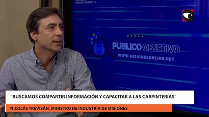 Queremos que las carpinterías puedan fabricar muebles en serie y venderlos en todo el País, Aseguró Nicolás Trevisán