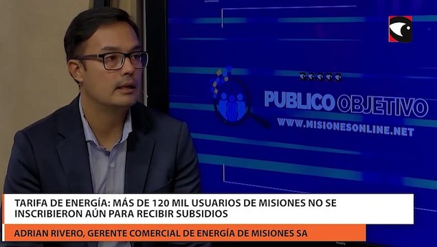 Tarifa de energía más de 120 mil usuarios de Misiones no se inscribieron aún para recibir subsidios.CORTE mp4