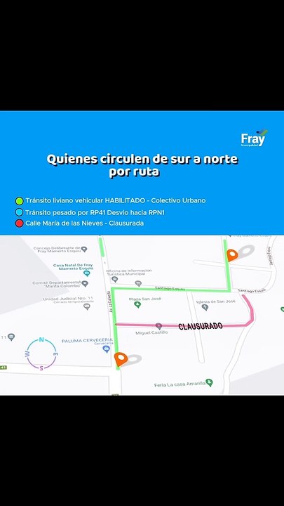 Advertencia de Circulación