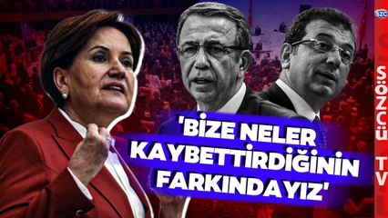 Akşener İmamoğlu ve Yavaş'a 'Ateşten Gömlek' Çıkışı! 'İstanbul ve Ankara'dan İbaret Değil'