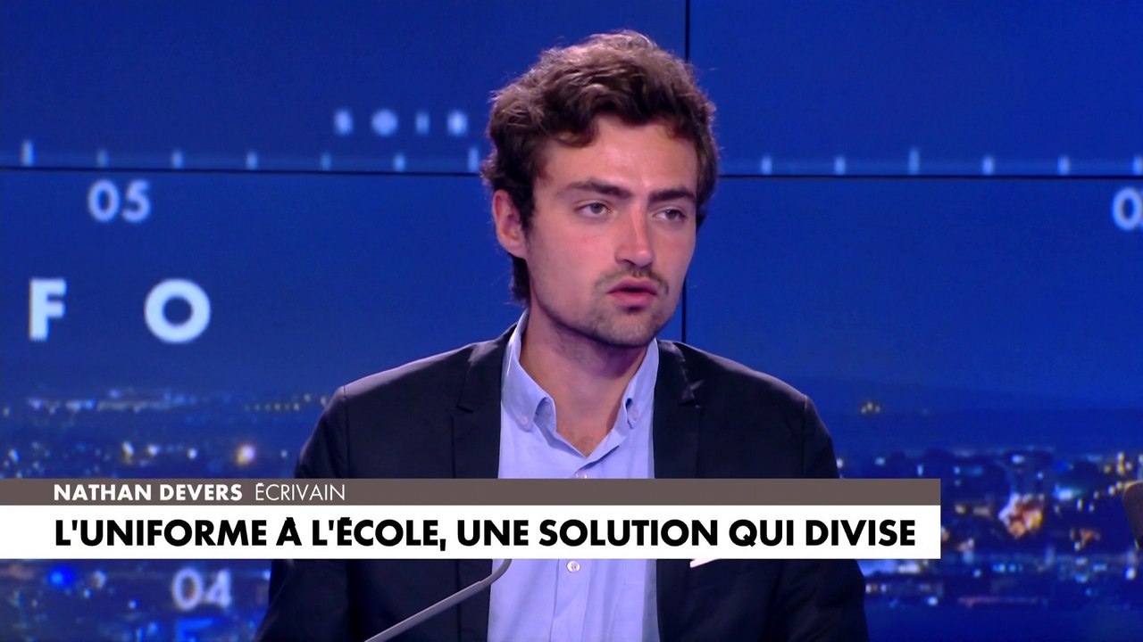 Nathan Devers : «L'école va mal, mais tous les sujets qu'on met en avant sont des non-sujets»