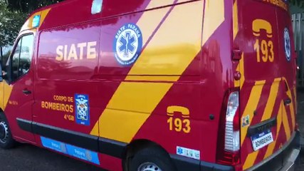 Homem cai do telhado e fica ferido no Bairro Maria Luiza