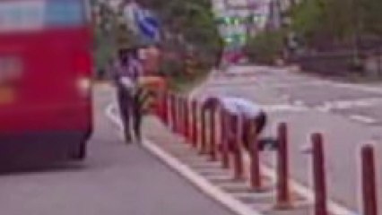 버스 기사의 응급처치로 교통사고 환자 의식 되찾아 / YTN