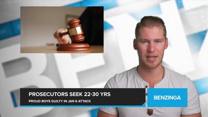 Prosecutors Seek 22-30 yrs for Proud Boys Involved in Jan 6th