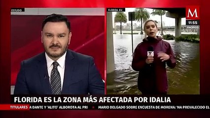 Huracán 'Idalia' deja a población de Florida con inundaciones y sin luz