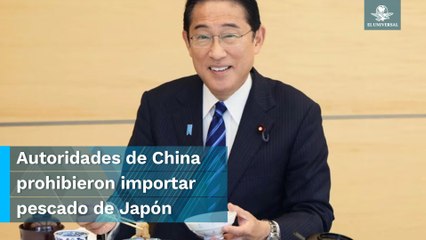 Primer ministro de Japón come pescado de Fukushima, a pesar de agua radiactiva en el océano