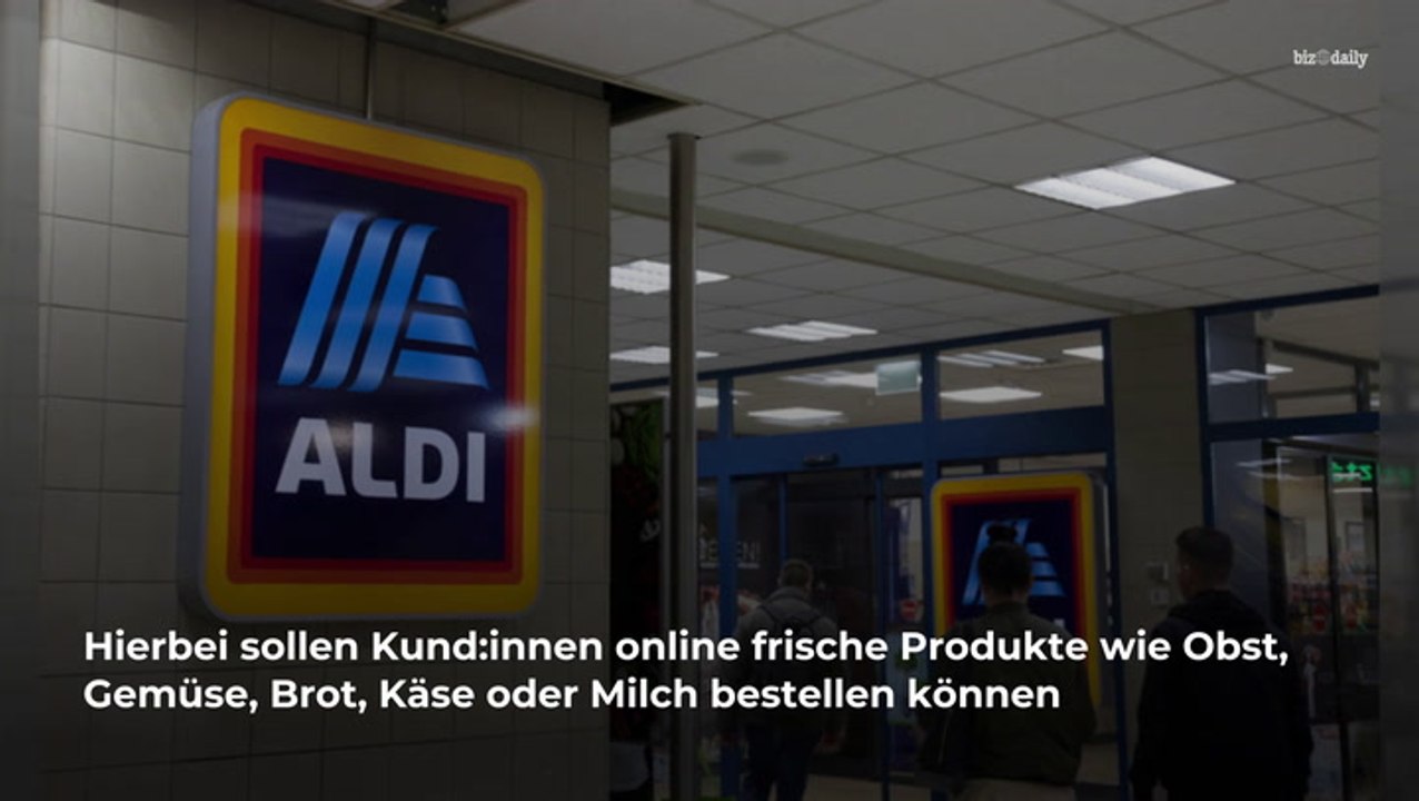 Aldi Süd startet Lieferservice im Testlauf video Dailymotion