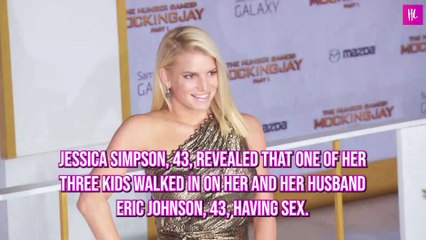 Jessica Simpson Reveals One of Her Kids Walked In On Her And Husband Eric Johnson Having Sex