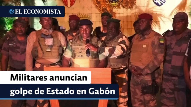 Militares anuncian golpe de Estado en Gabón tras reelección del presidente Ali Bongo