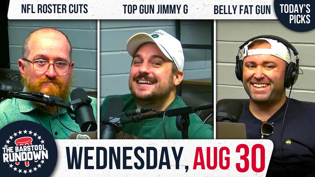 Jimmy G Makes A Better Fighter Pilot Than Quarterback | Barstool Rundown - August 30, 2023