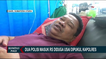 Kapolres Dairi AKBP Rainhat Nenggolan Pukul Dua Polisi karena Tak Jawab Handy Talky