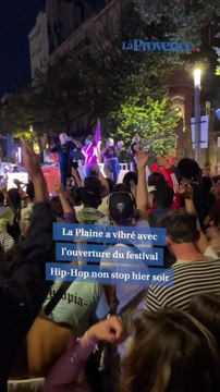 La plaine a vibré hier soir avec l'ouverture du festival Hip-Hop non stop