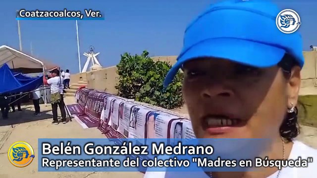 Cadena humana por desaparecidos en Coatzacoalcos; la esperanza no cesa