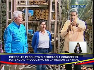 Pdte. Maduro visitó la Granja Avícola Don Tito C.A. para impulsar el crecimiento agroproductivo