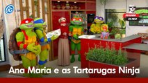 Resenha do MEIA: Ana Maria Braga ganha pizza das Tartarugas Ninja