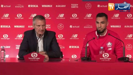 نادي ليل الفرنسي يقدم نبيل بن طالب لوسائل الإعلام
