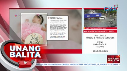 Kris Bernal, nagsilang ng baby girl | UB