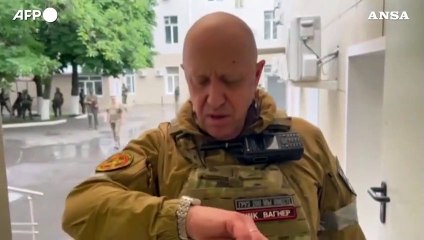 "Russia aereo che esplode": la profezia di Prigozhin