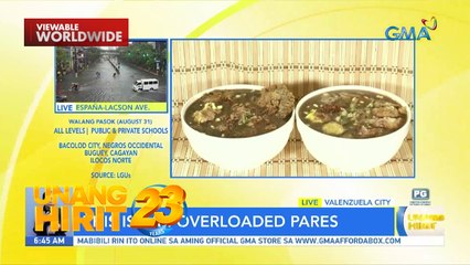 This is Eat- Overloaded pares sa Valenzuela, ating tikman! | Unang Hirit