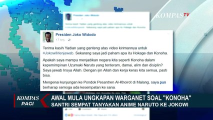 Jokowi Sempat Jawab soal Istilah Konoha: Saya Enggak Tahu Apa Itu Hokage