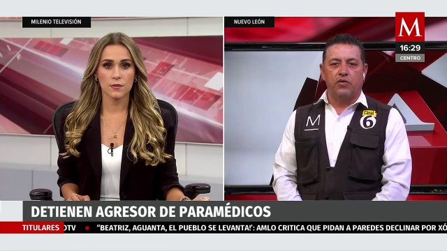 Detienen a uno de los agresores de paramédicos en pelea afuera del estadio de Rayados