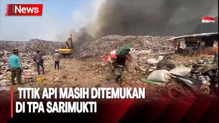 Kebakaran TPA Sarimukti, Api Masih Menyala di Hari ke-12