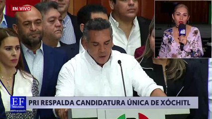 El PRI respalda la candidatura única de Xóchitl Gálvez