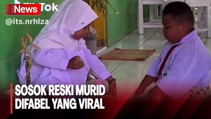 Mengenal Sosok Reski, Murid Difabel Gunakan Papan Seluncur Berangkat ke Sekolah