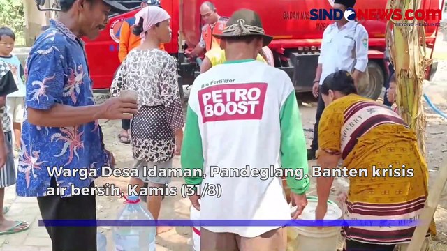 Truk Bantuan Air Bersih Tak Bisa Masuk Desa, Jembatan Nyaris Ambruk di Pandeglang