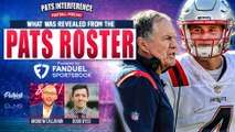 What the Patriots 53-man roster decisions revealed | Pats Interference