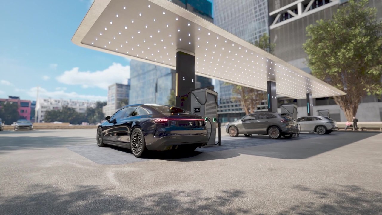 Mercedes-Benz eröffnet im Herbst weltweit erste eigene Schnellladeparks